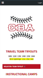 Mobile Screenshot of chicagolandbaseballacademy.com